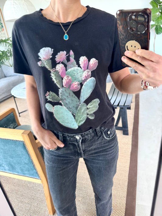 Polera Cactus negra