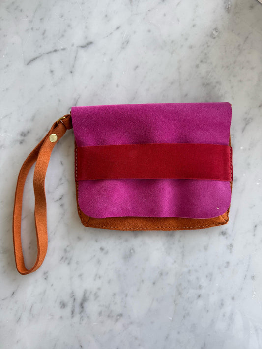 Naranja y fucsia