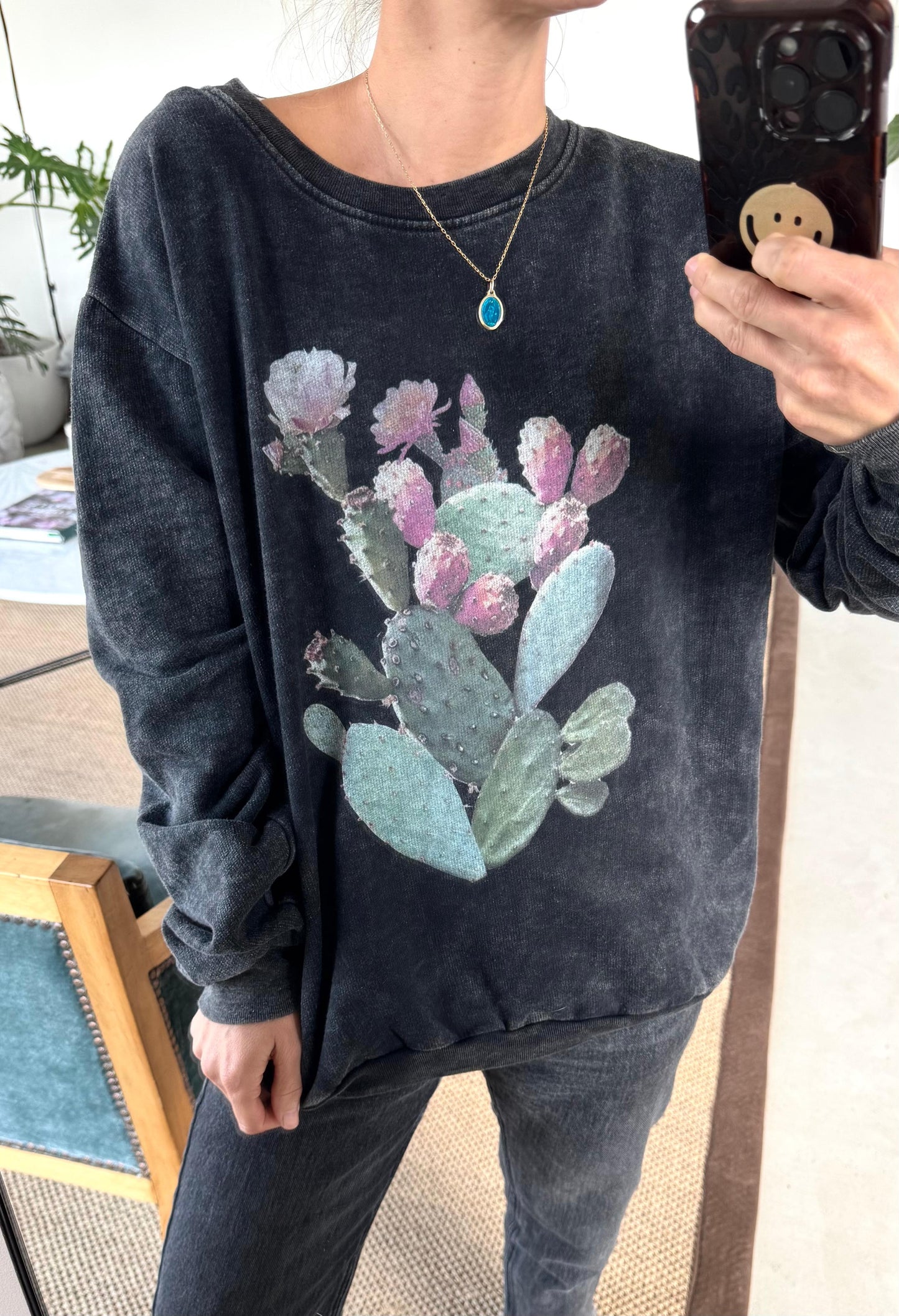 Polerón Cactus deslavado