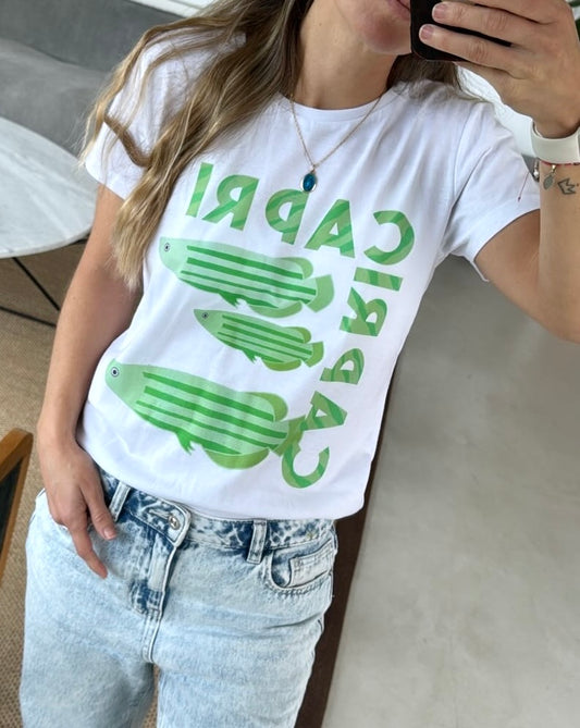 Polera Capri verde
