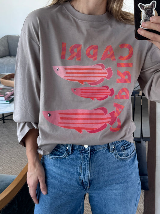 Polera Capri salmón
